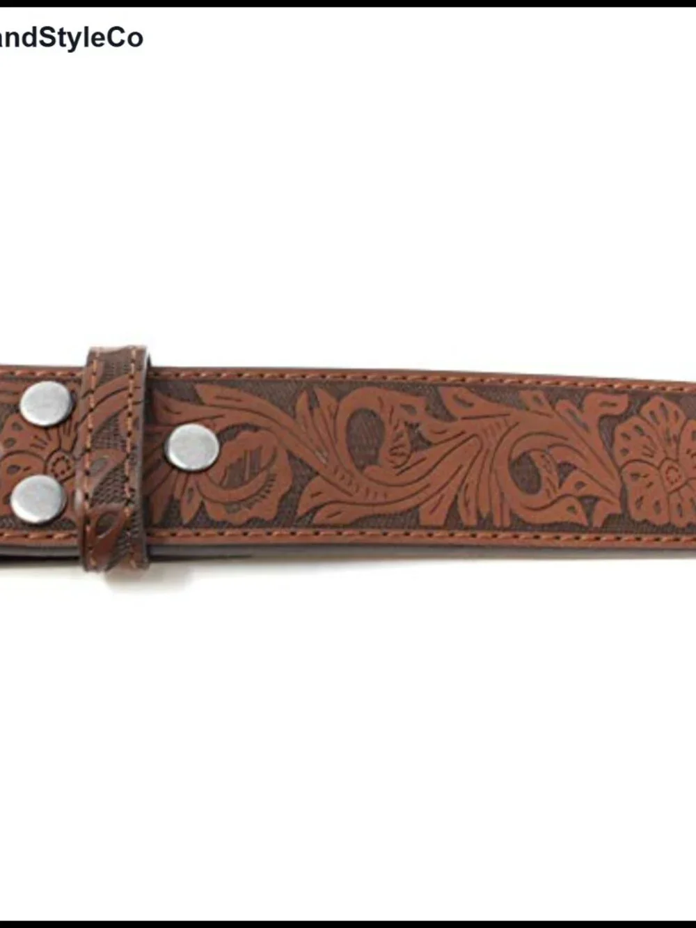 Genuine Leather Western Belt 1.5